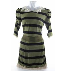 Atasan Mini Dress Cewek Lengan 3/4 Queen Tin 2