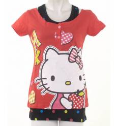 Kaos Oblong Cewek Lengan Pendek No Brand ( Cotton)