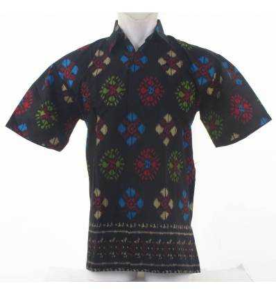 Kemeja Batik Cowok Lengan Pendek Colombus
