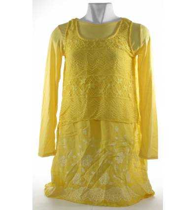 Dress Muslim Lengan Panjang Mixit All Size